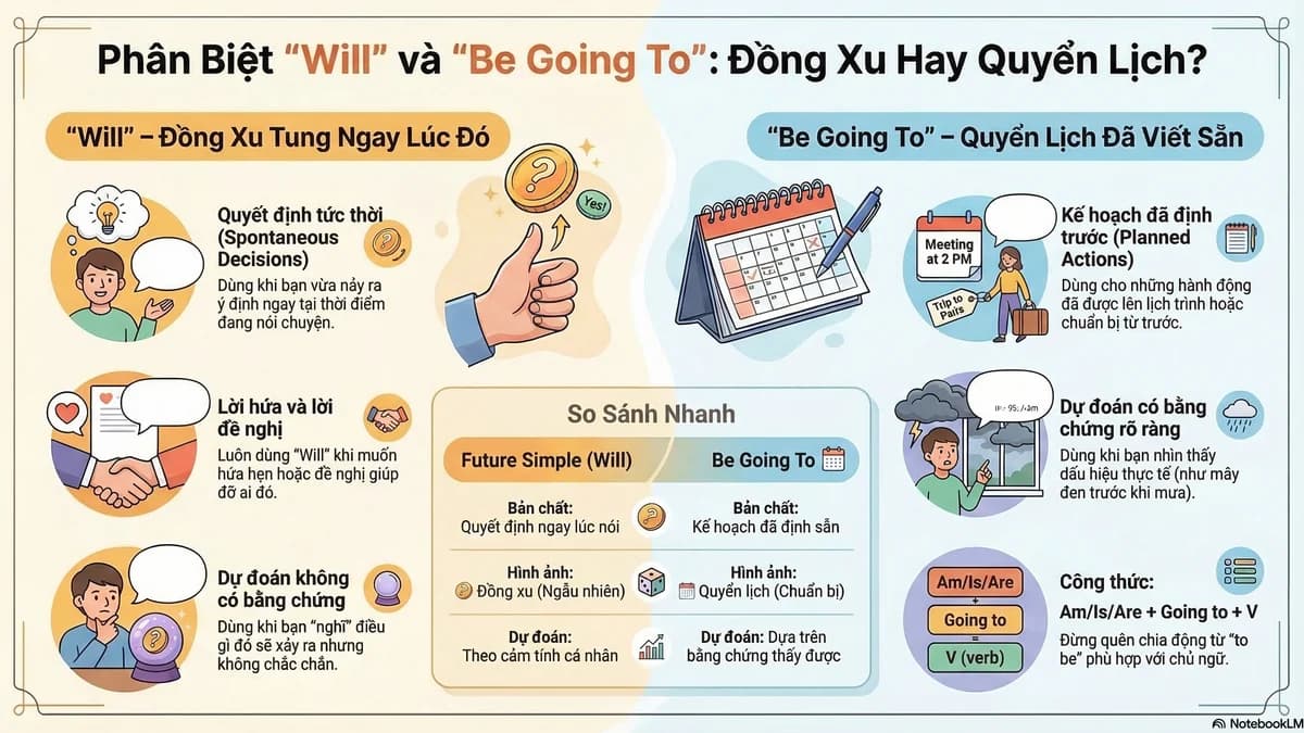 Future Simple & Going To · Thì Tương Lai