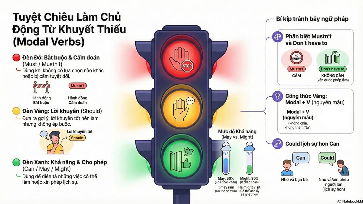 Modal Verbs · Động Từ Khuyết Thiếu