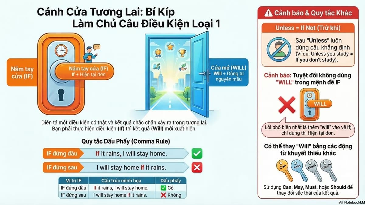 Conditional Type 1 · Câu Điều Kiện Loại 1