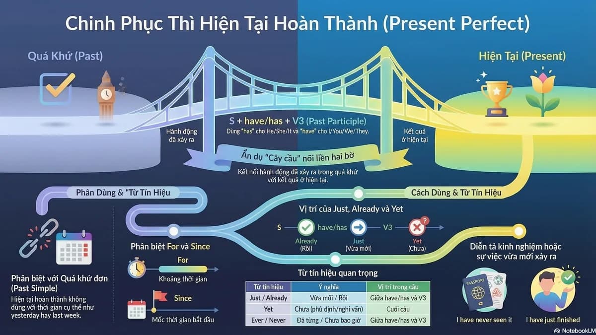 Present Perfect · Thì Hiện Tại Hoàn Thành