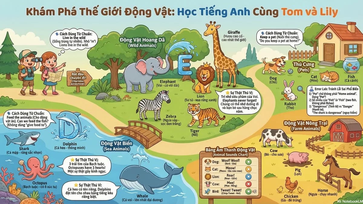 Animals · Động Vật