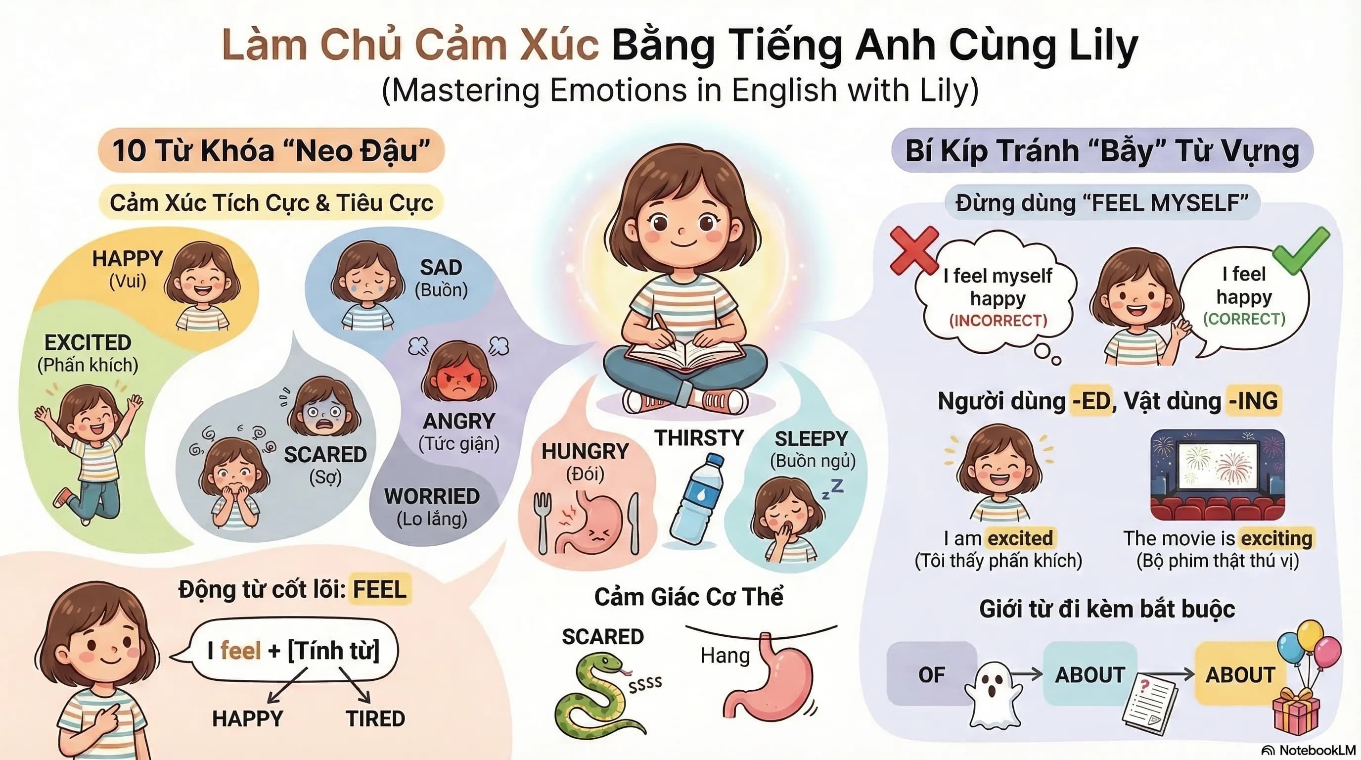 Feelings & Emotions · Cảm Xúc & Cảm Giác