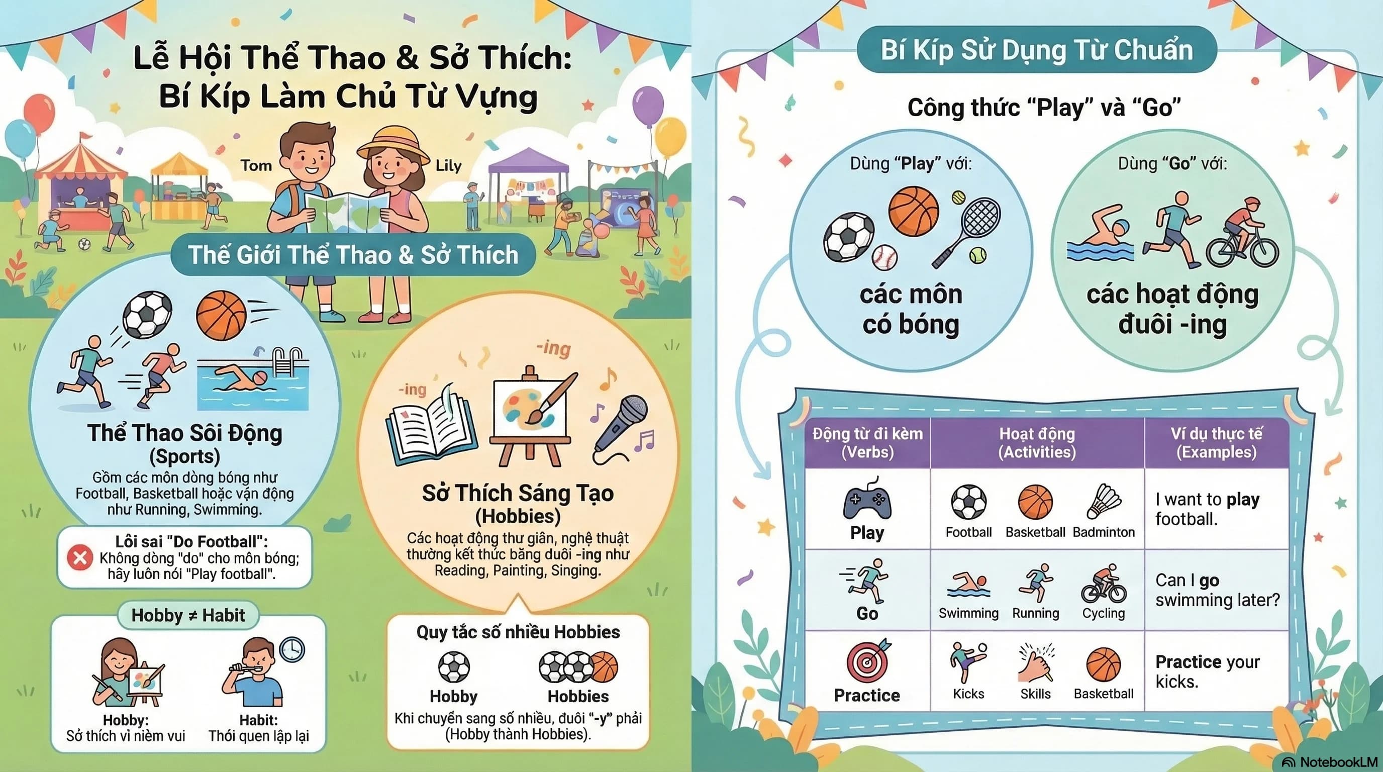 Sports & Hobbies · Thể Thao & Sở Thích