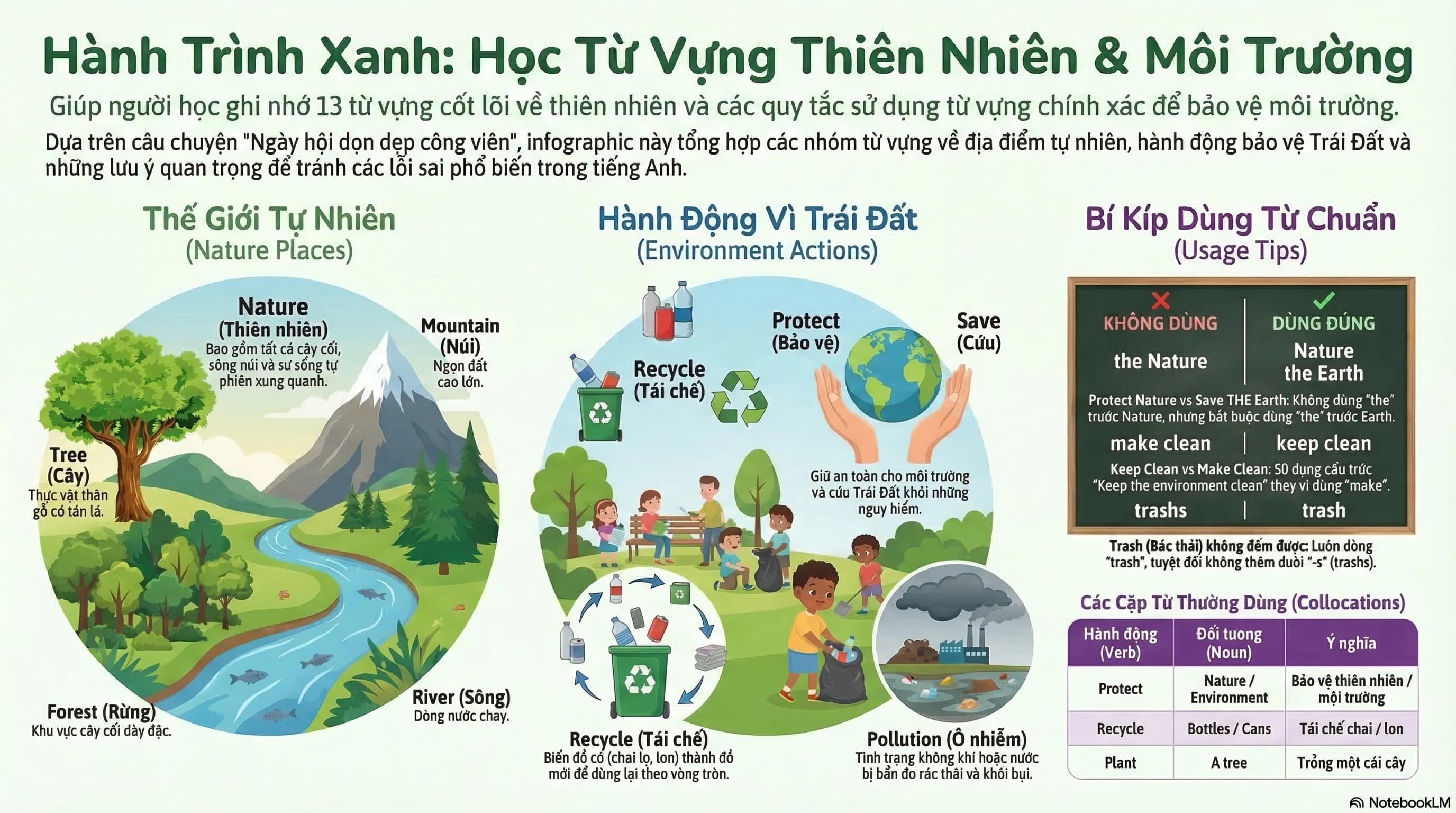 Nature & Environment · Thiên Nhiên & Môi Trường
