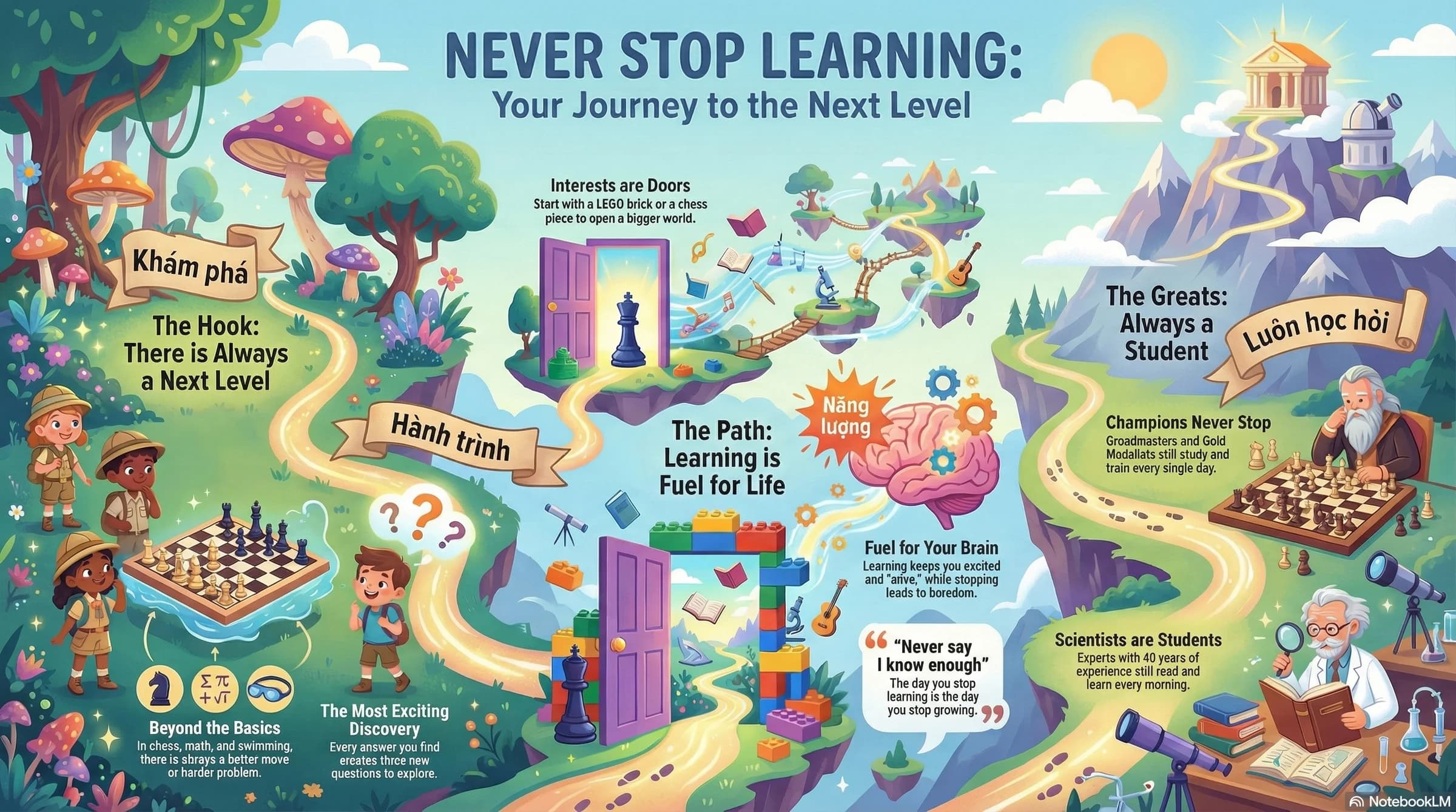 Never Stop Learning