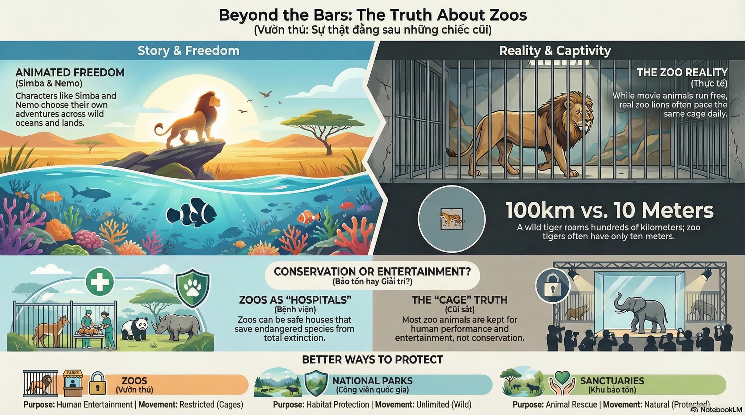 Should Animals Be Kept in Zoos?