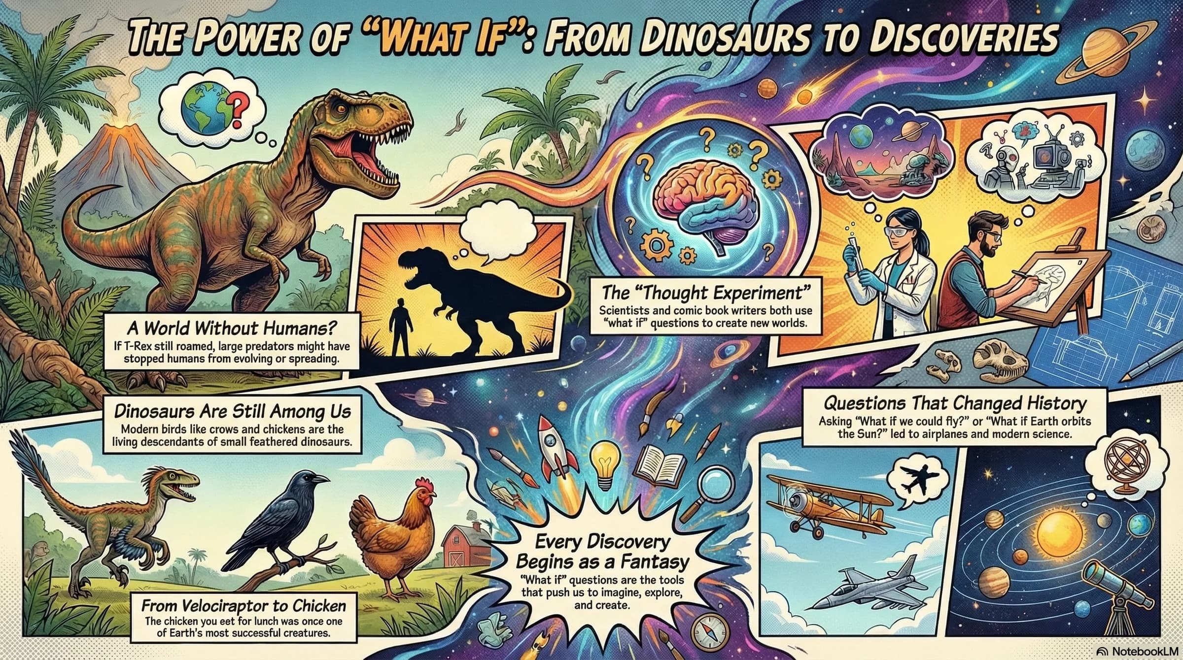 What If Dinosaurs Still Existed?