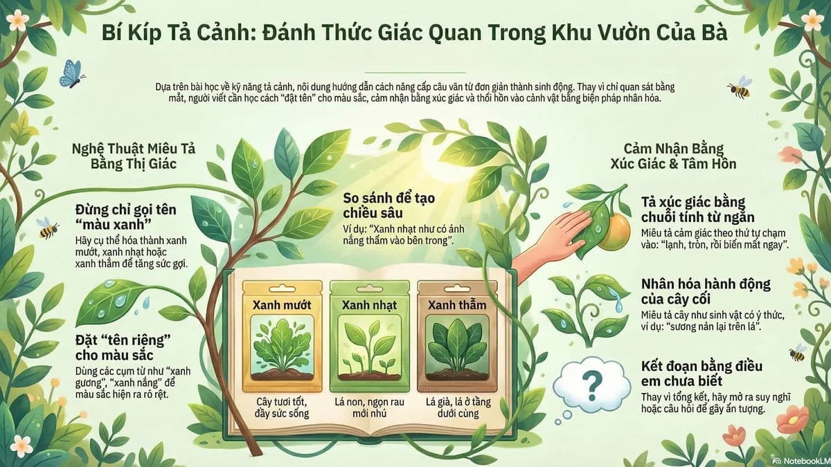 Khu vườn của bà