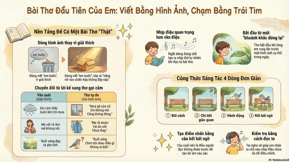 Bài thơ đầu tiên của em