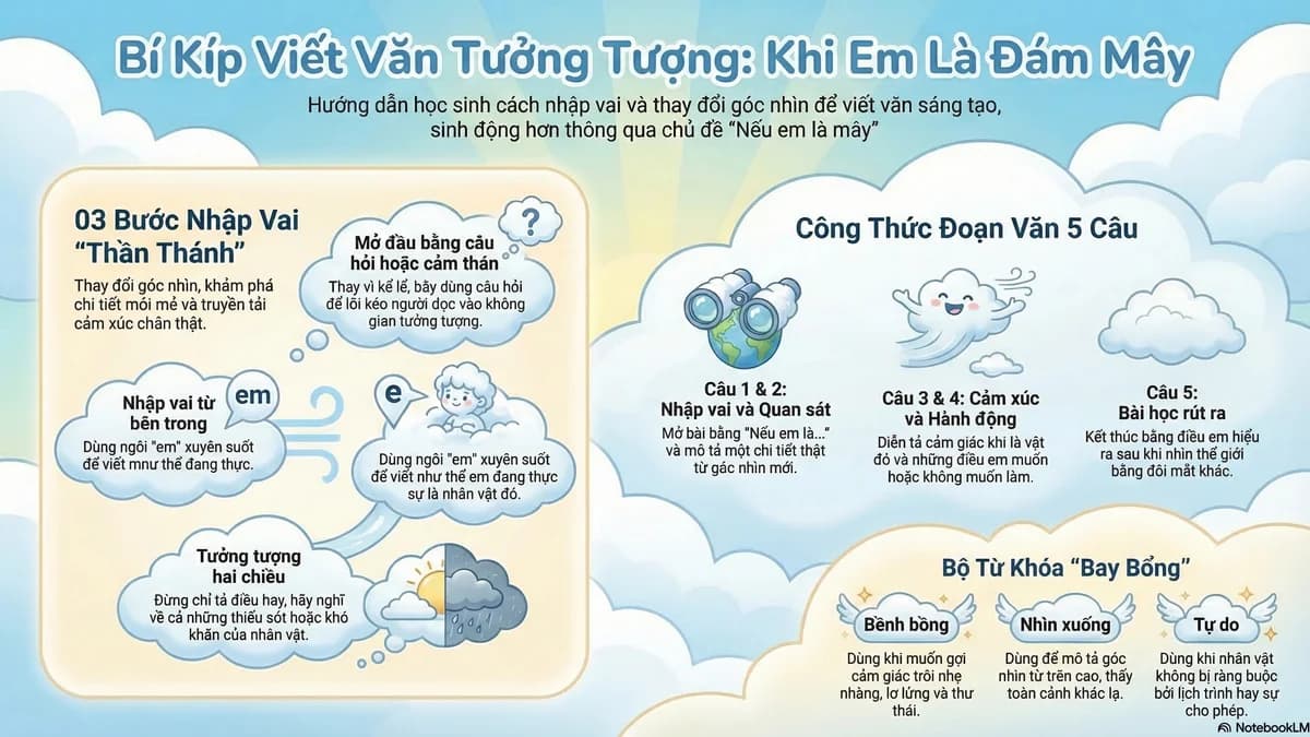 Nếu em là mây
