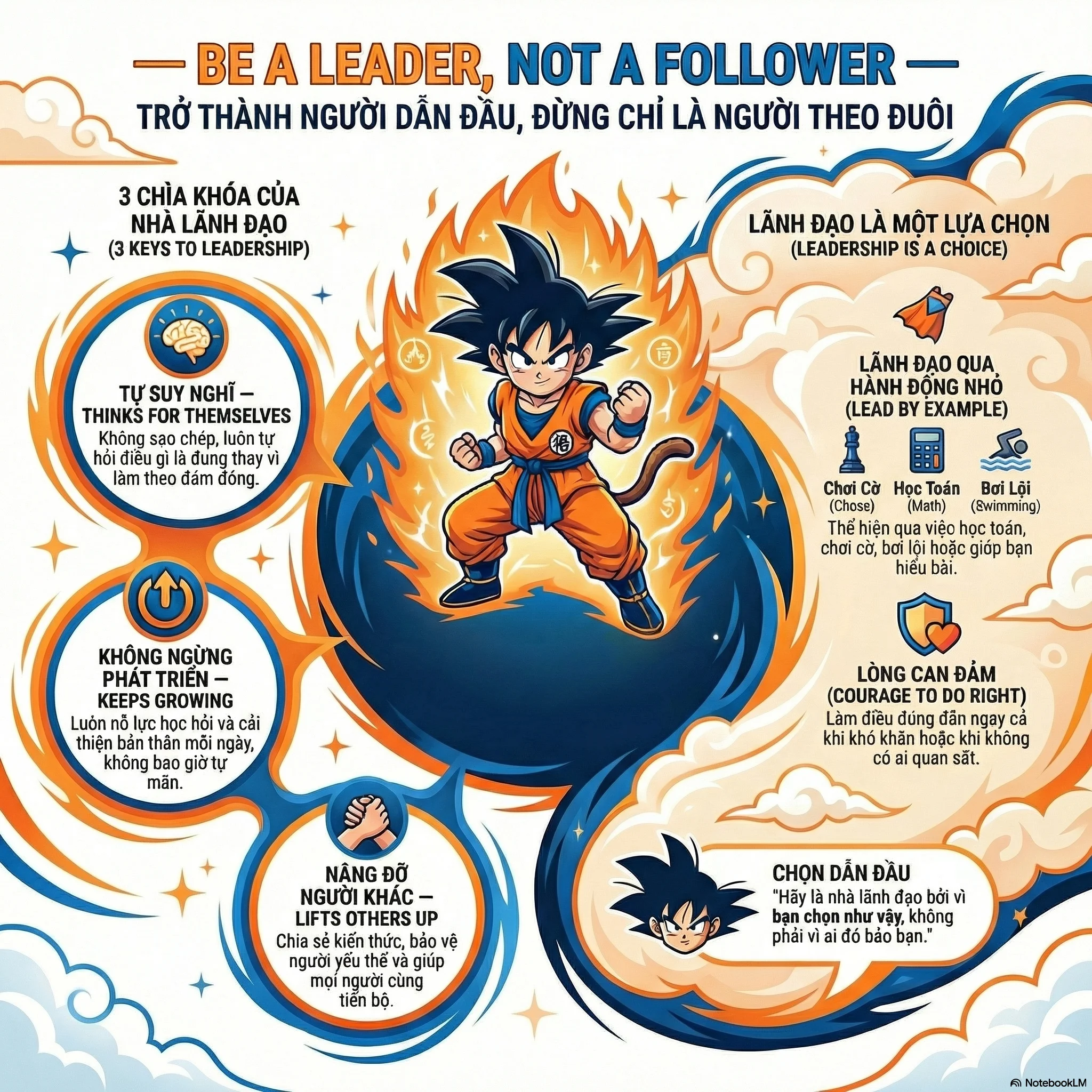 Be a Leader, Not a Follower