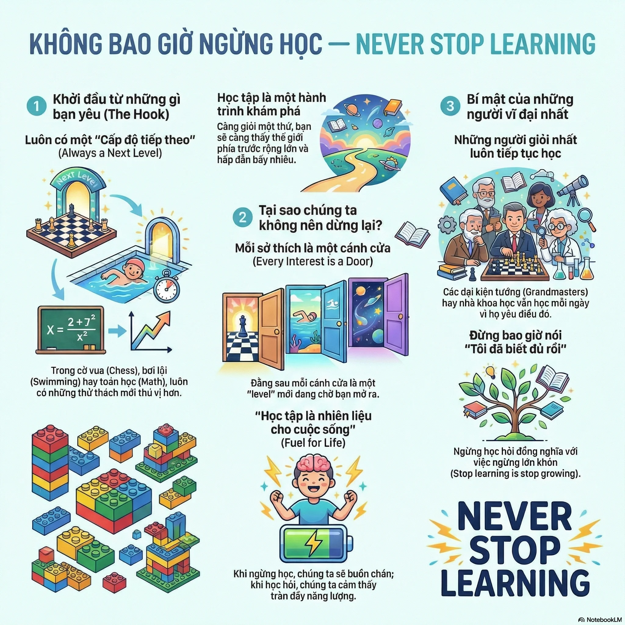Never Stop Learning
