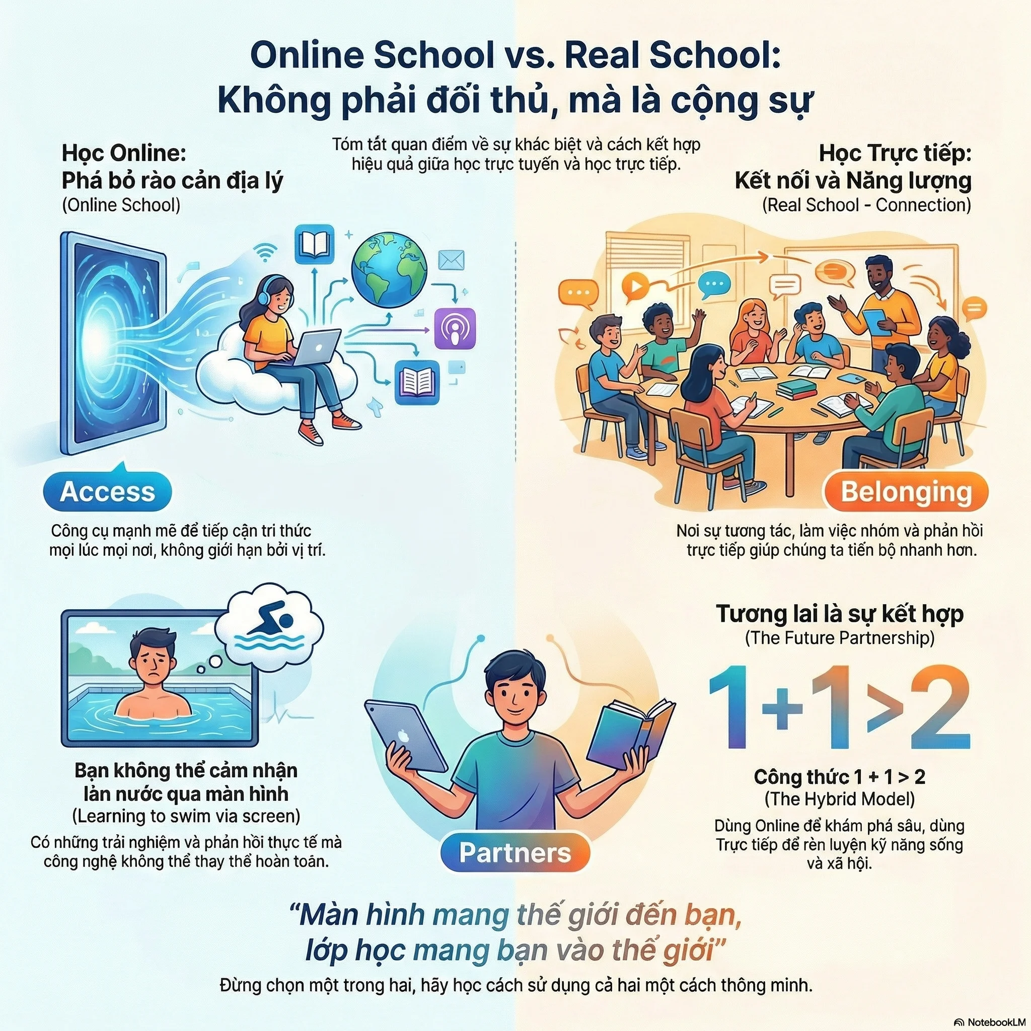 Online School vs. Real School