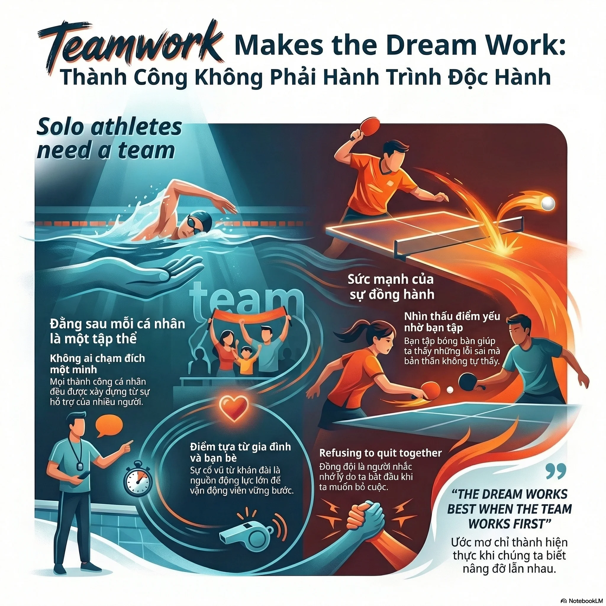 Teamwork Makes the Dream Work