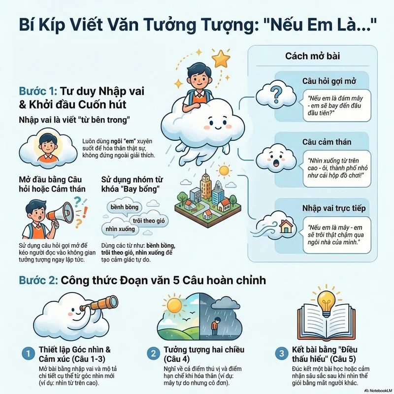 Nếu em là mây
