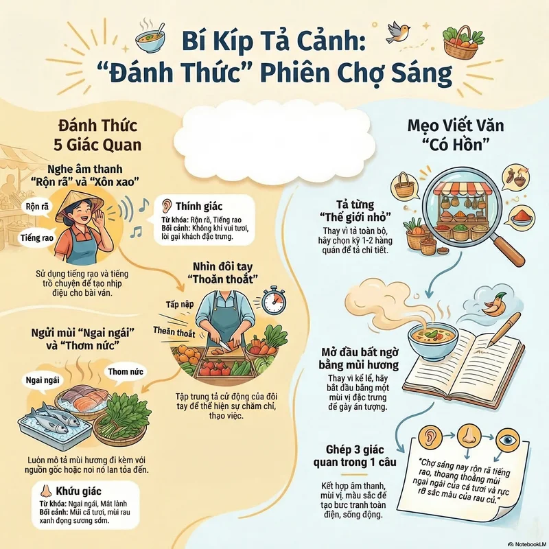 Phiên chợ sáng